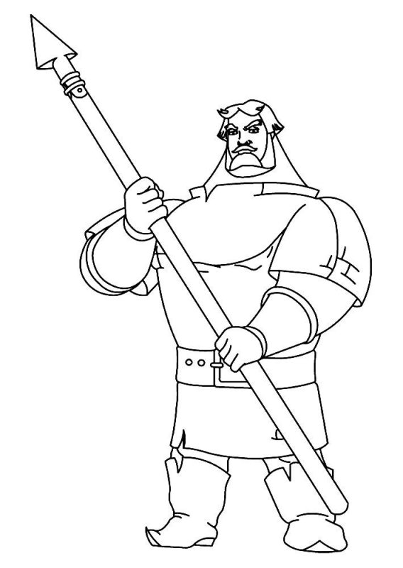 Три богатыря Илья Муромец