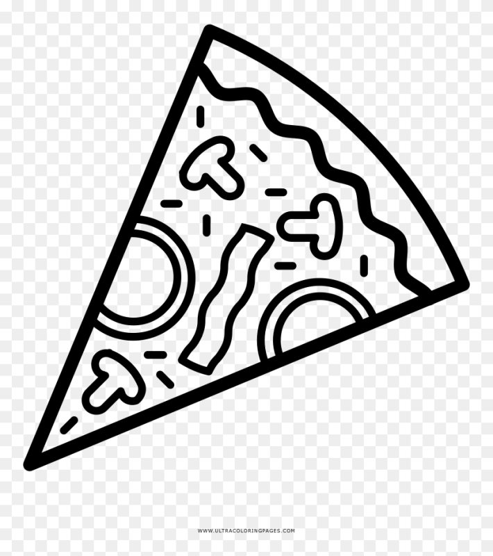 Нарисовать пиццу