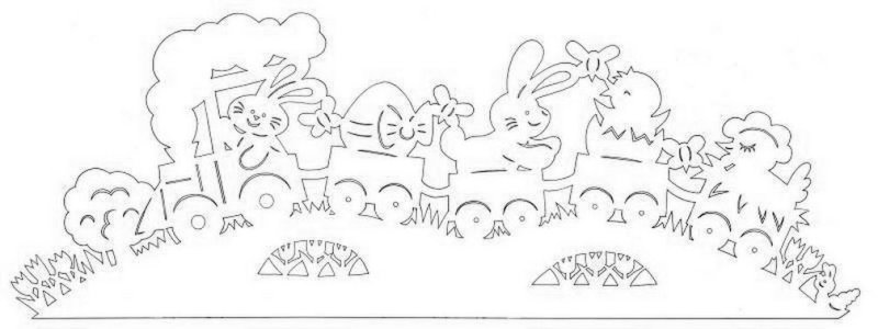 Вытынанки детский сад