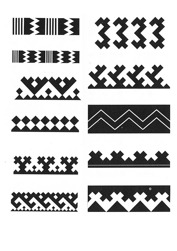 Орнаменты народов севера Ханты и манси