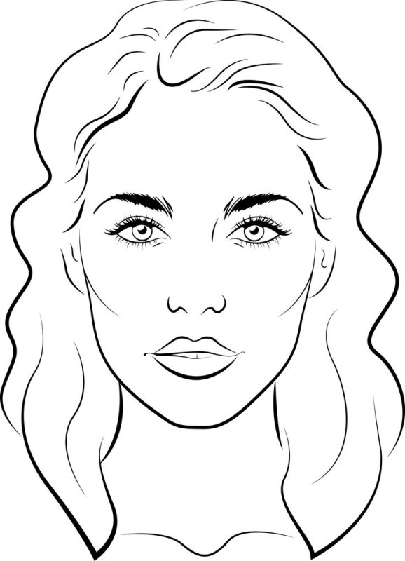 Контурный портрет