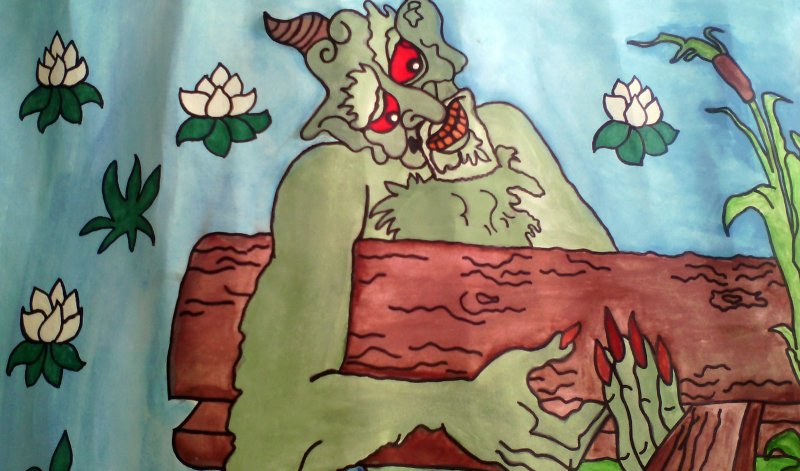 Рисунки к сказкам Габдуллы Тукая Шурале