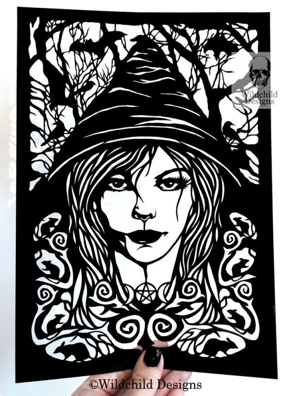 Шаблоны Готика трафареты