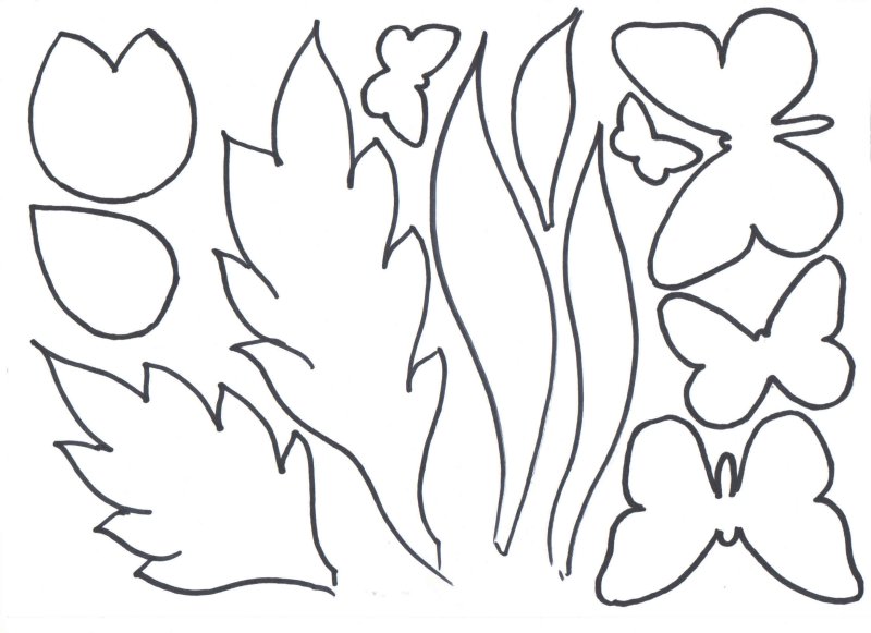 Аппликация шаблон