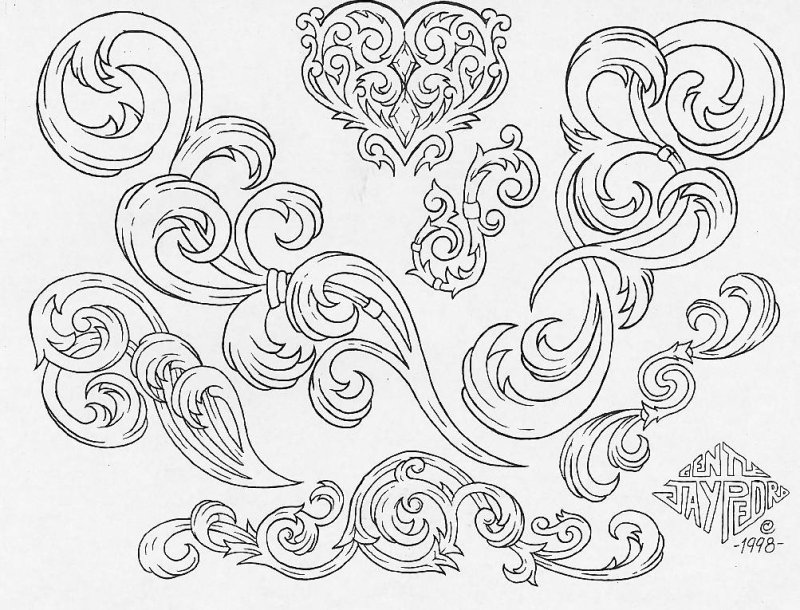 Орнамент эскиз