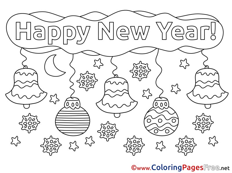 Новогодние рисунки раскраски