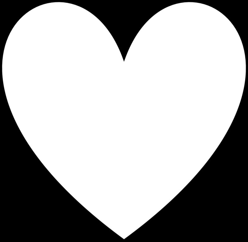 Раскраска сердечко