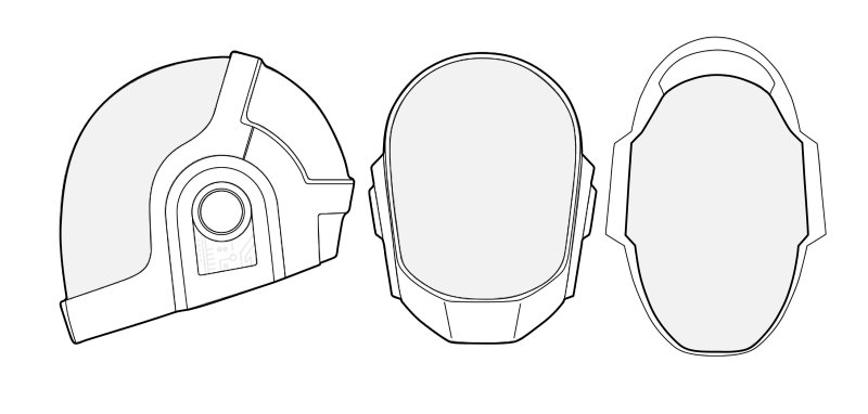 Шлем Дафт панк