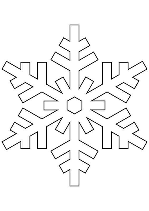 Снежинки для вырезания