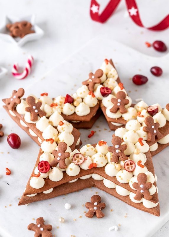 Торт елочка из медовых коржей