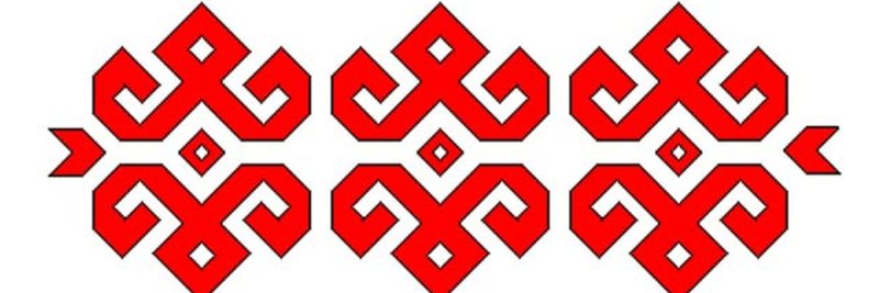 Мордва узоры национальные