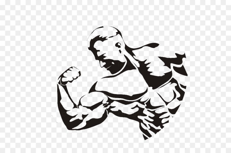 Культурист Графика