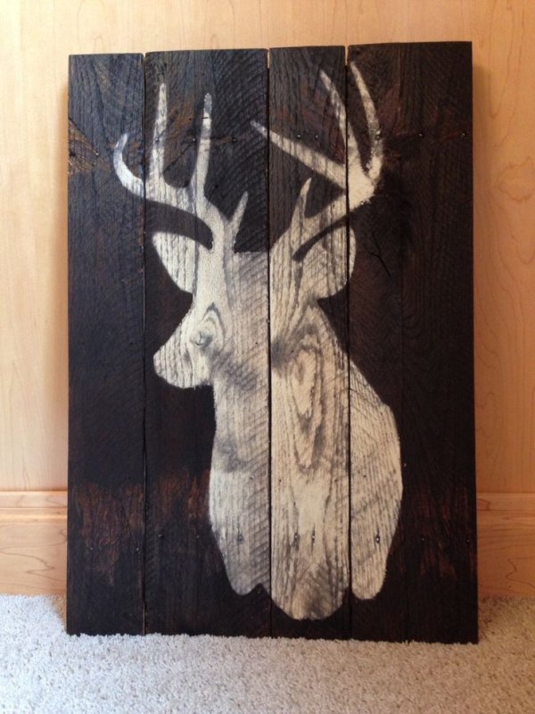 Обожженное дерево фон