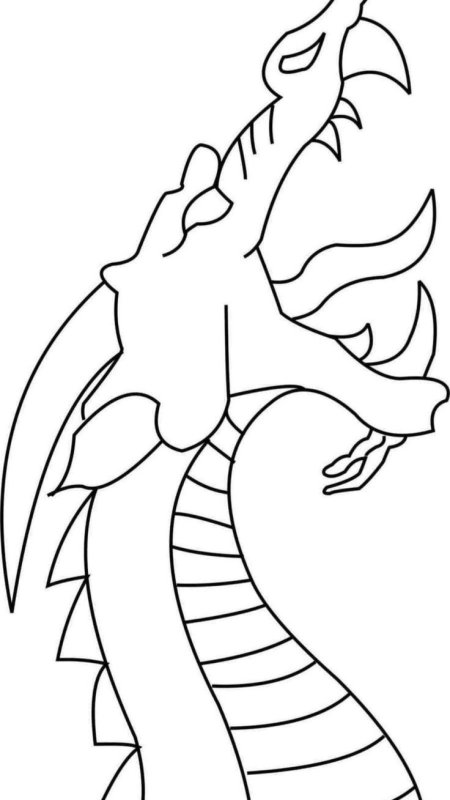 Контуры драконов