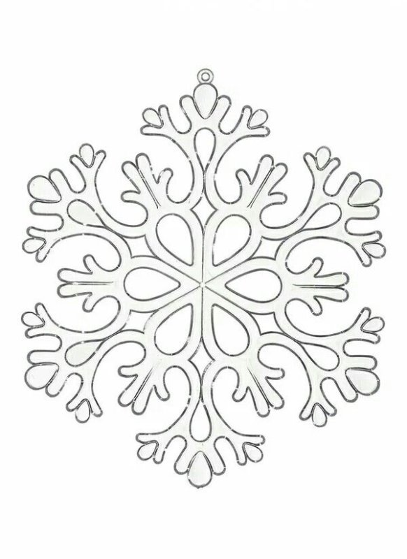 Снежинки из бумаги трафареты для вырезания