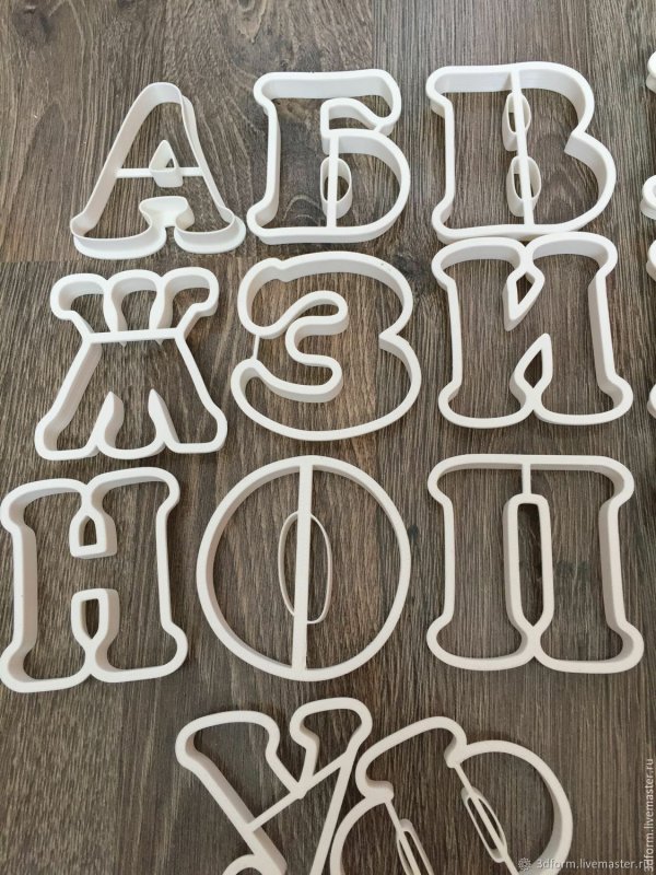 Форма для пряников "буква о"