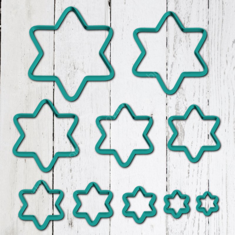 Елочка форма для печенья трафарет