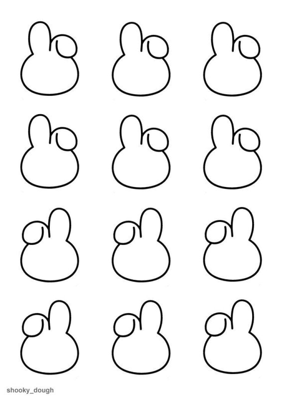 Трафарет для макаронс