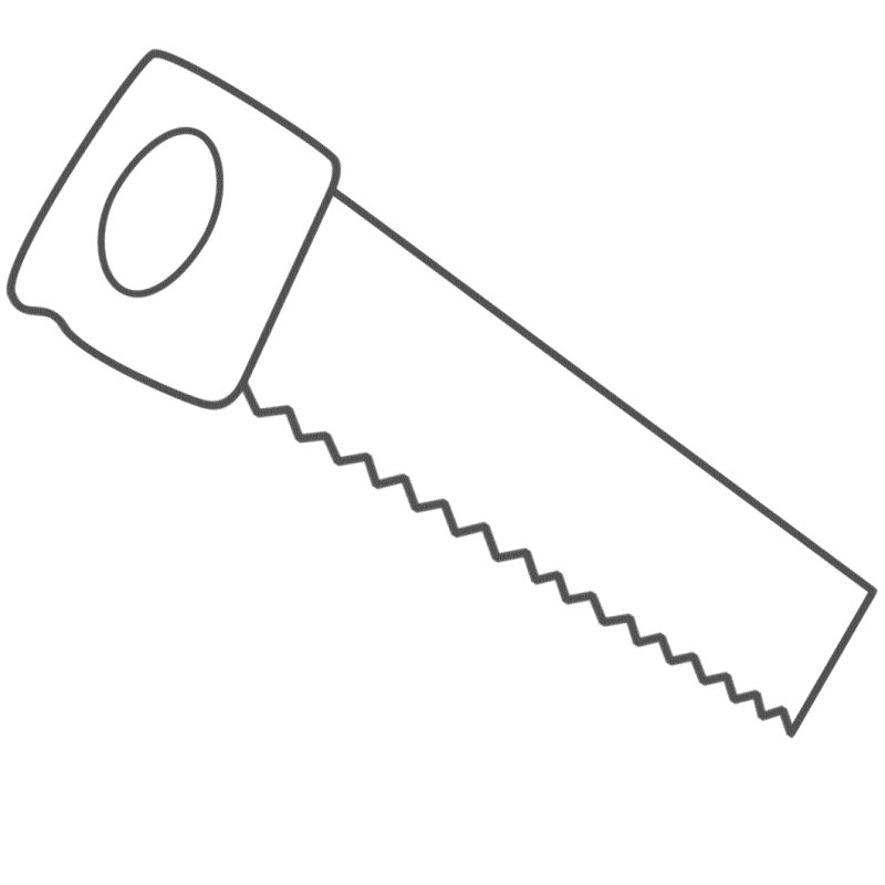 Строительные инструменты раскраска для детей