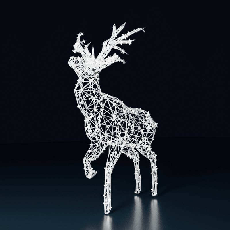 Новогодние светодиодные фигуры