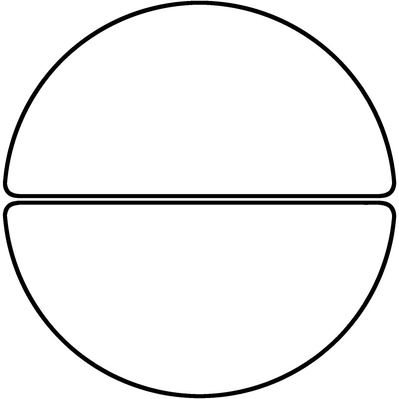 Половина круга