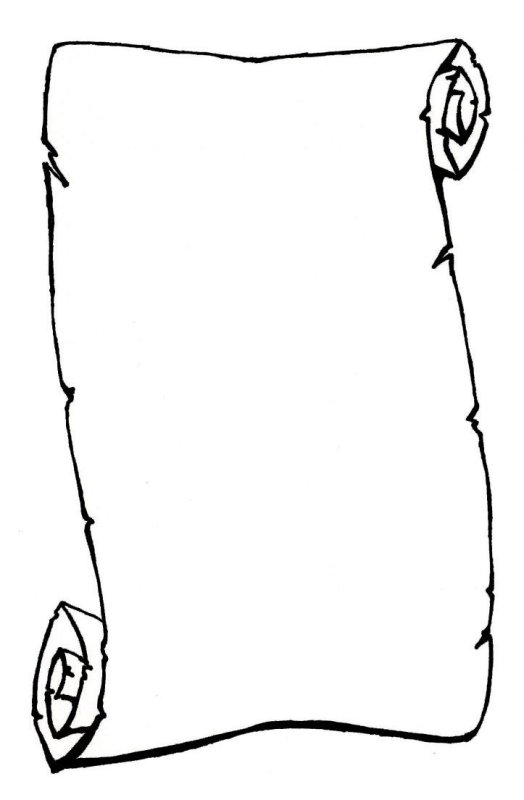 Свиток нарисовать