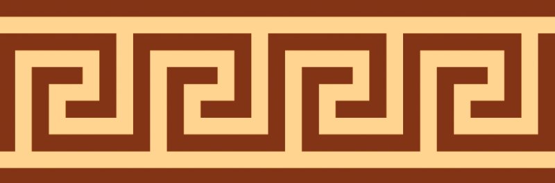 Древнегреческий узор Меандр