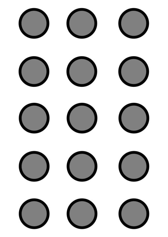 Трафарет для макаронс