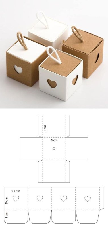 Маленькая коробочка для подарка