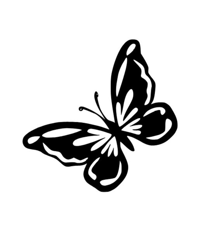 Бабочки для плоттера