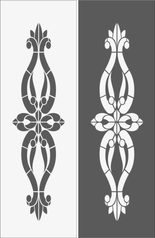 Трафарет для декорирования мебели