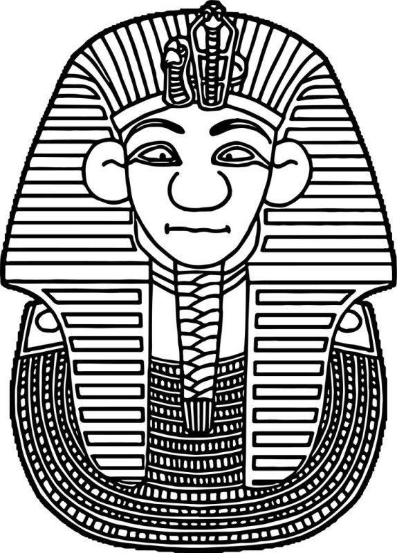 Маска фараона Тутанхамона изо 5