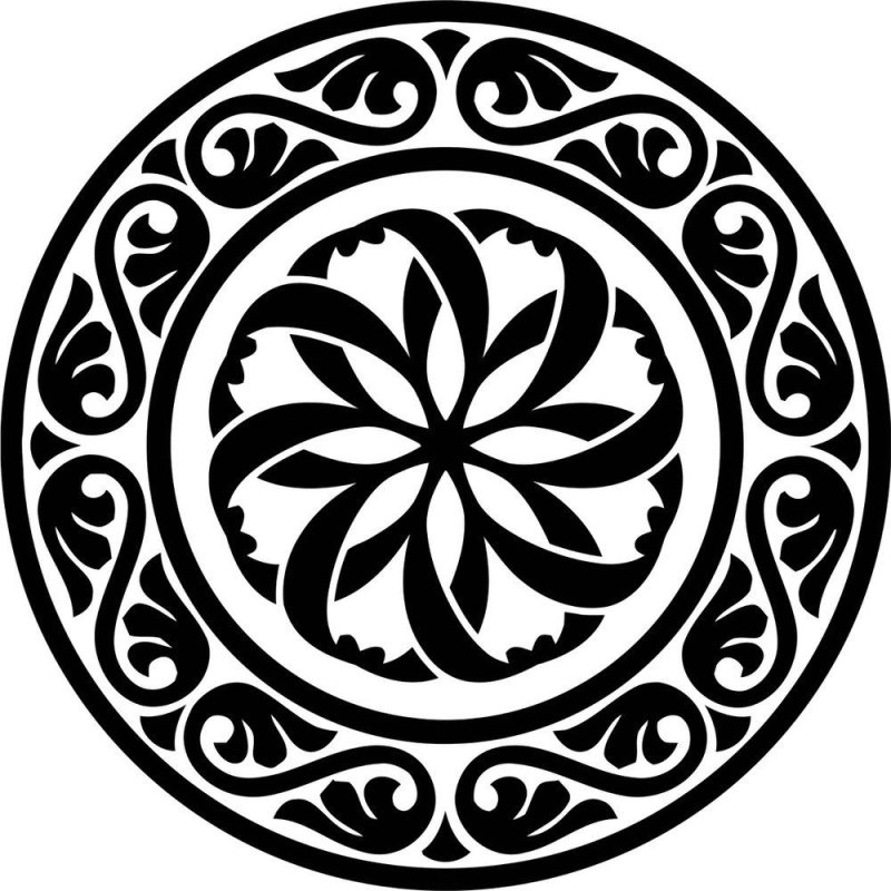 Орнамент в круге