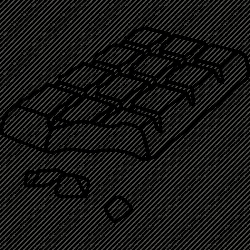 Шоколадка контур