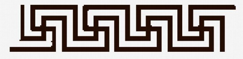 Свастика Славянская Меандр орнамент