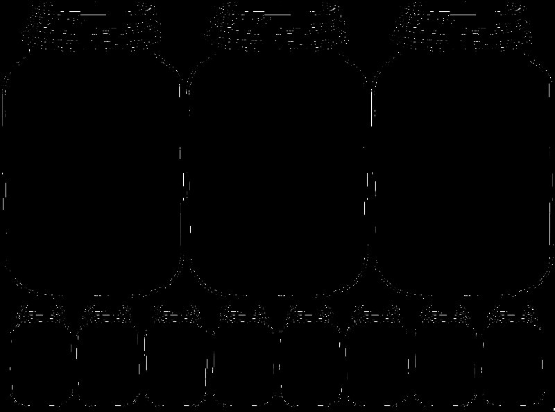 Стеклянная банка раскраска