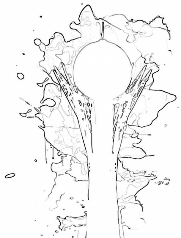 Раскраска Байтерек Казахстана для детей