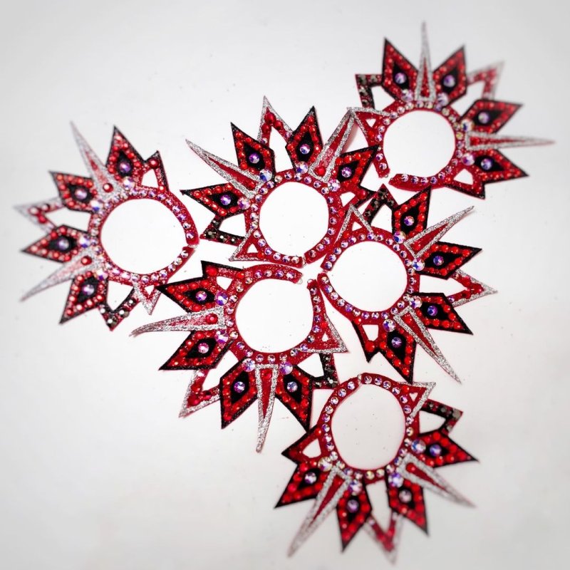 Украшение корона для художественной гимнастики