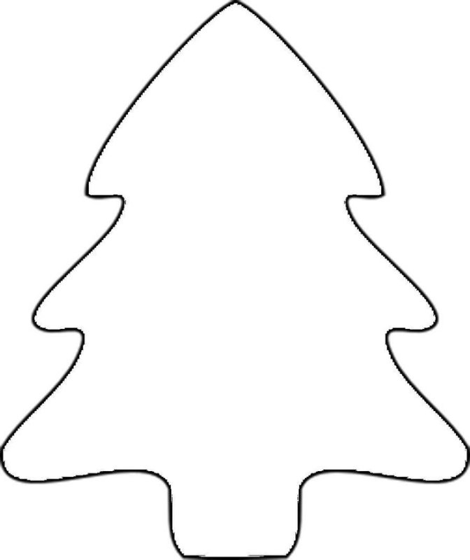 Шаблон елки