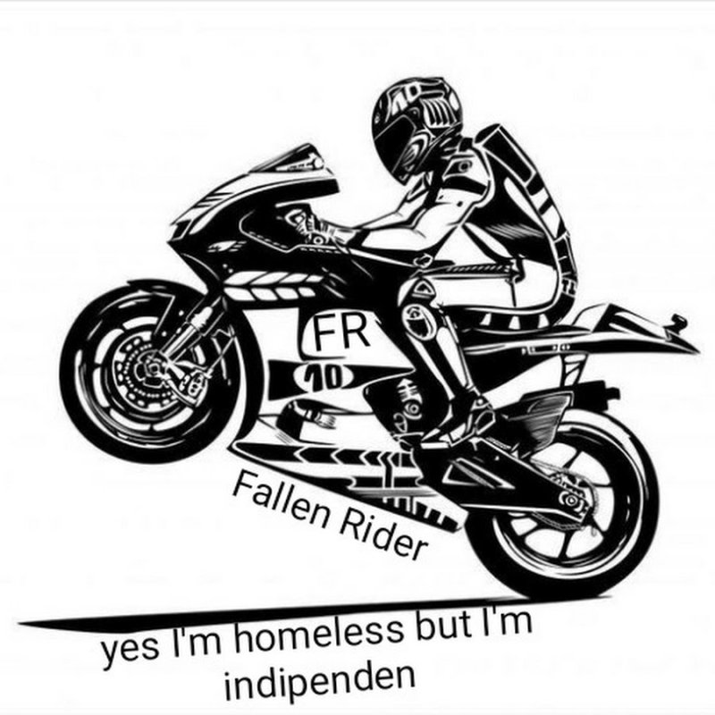 Мотоцикл векторный рисунок