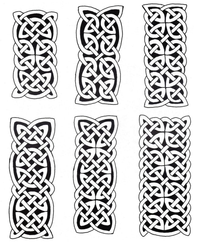 Кельтские узоры вязь