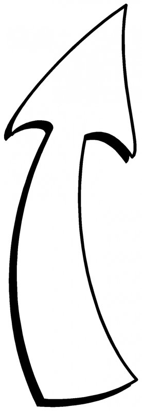 Стрелочка шаблон