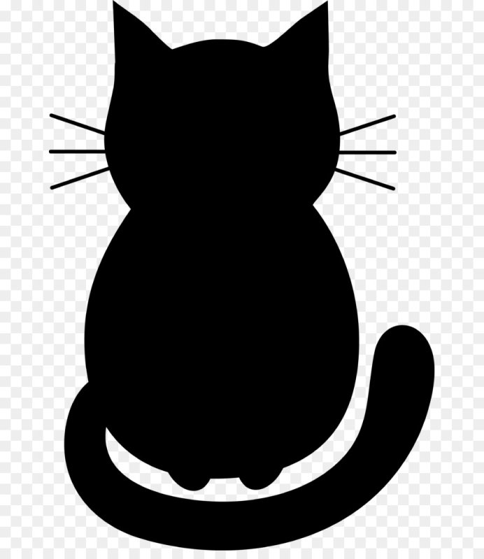 Кошачий силуэт
