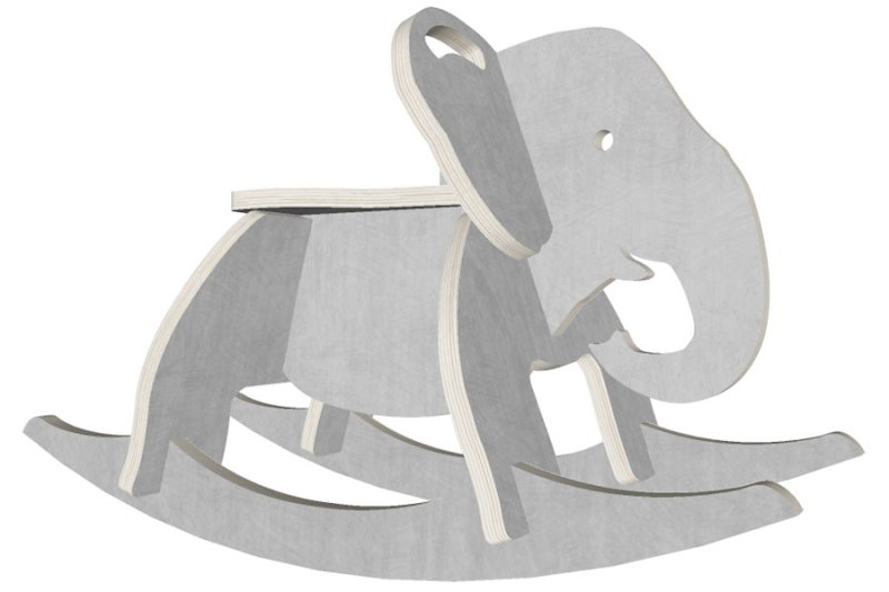 Игрушка качалка для детей из бумаги