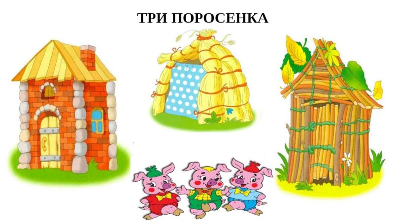 Домик поросенка Наф Наф