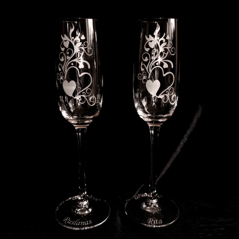 Гравировка на бокалах