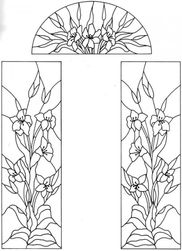 Узоры для витража