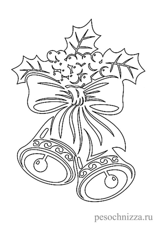 Трафареты на окна новогодние