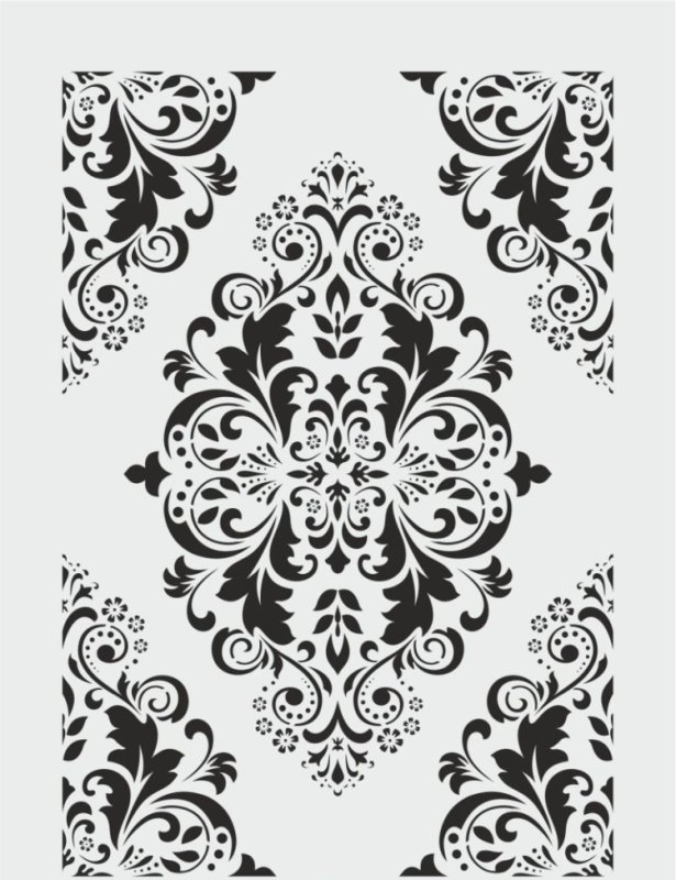 Дамасский узор