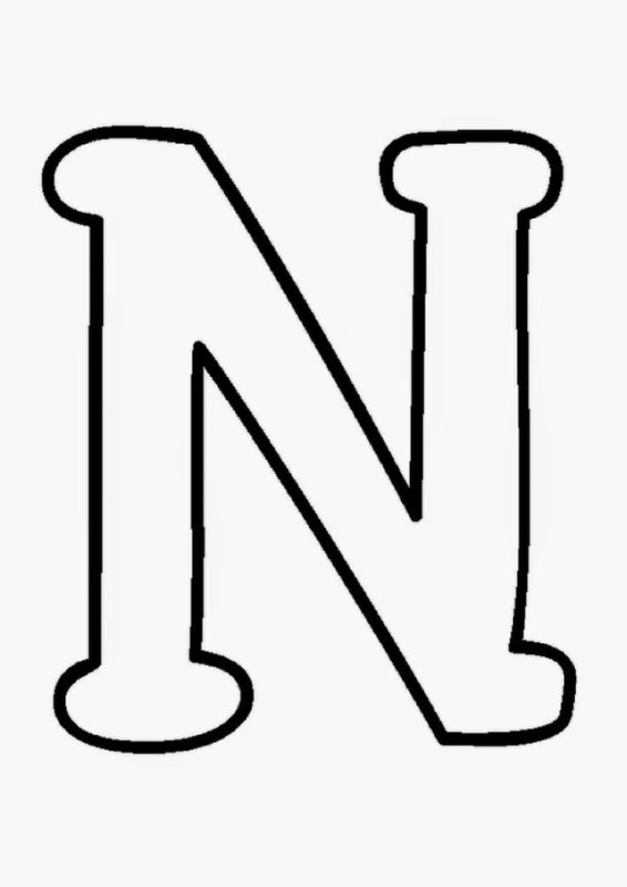 Буквы для раскрашивания